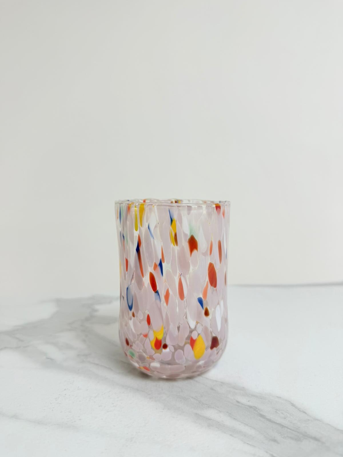 Murano Drinking Glass | Certified Murano Glass | Made in Italy | Water Glass | Collection Eleganza