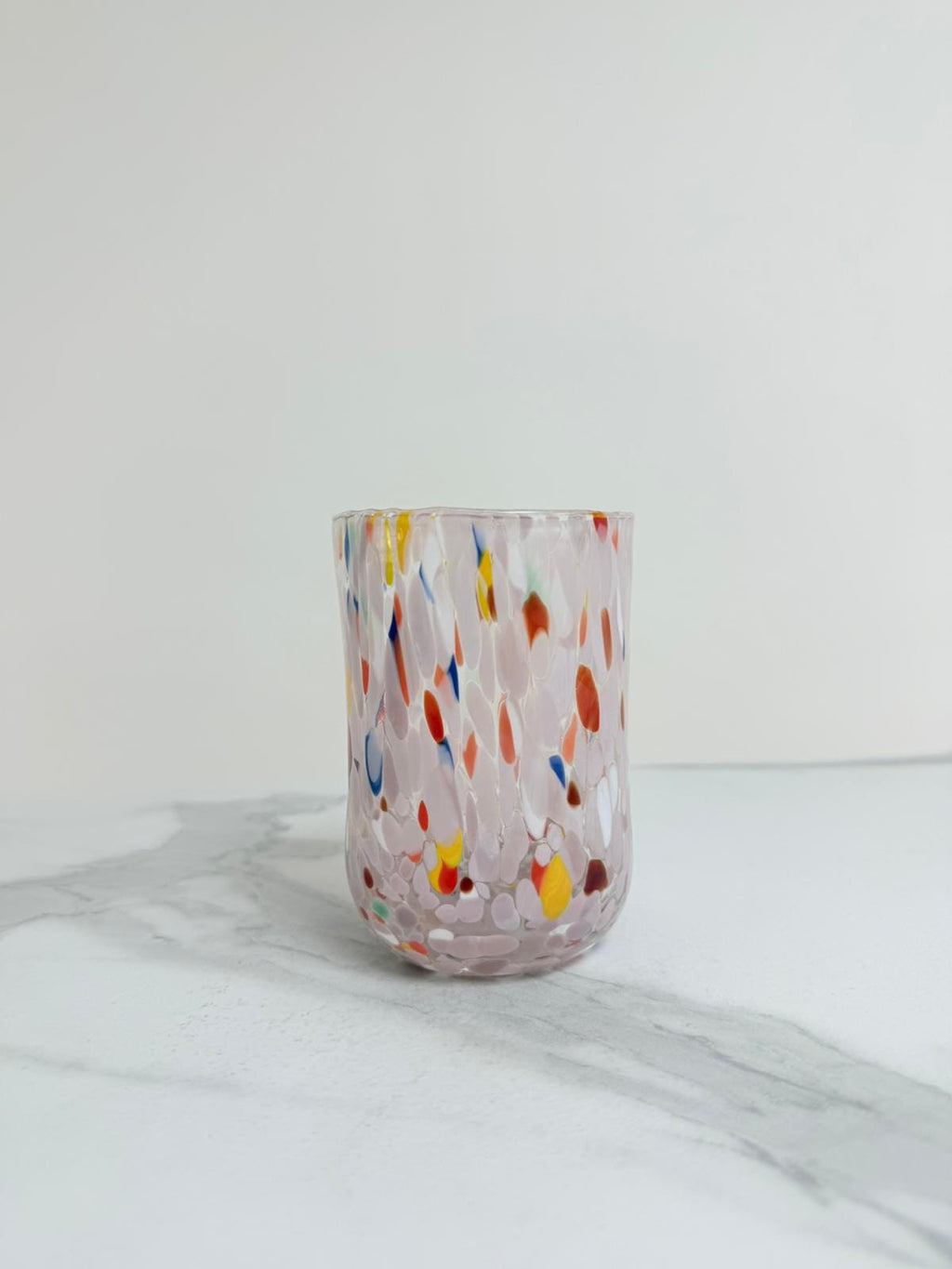 Murano Drinking Glass | Certified Murano Glass | Made in Italy | Water Glass | Collection Eleganza