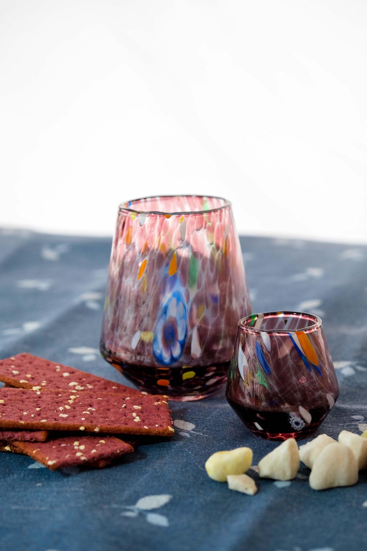 Murano Drinking Glass | Certified Murano Glass | Made in Italy | Water Glass | Collection B8