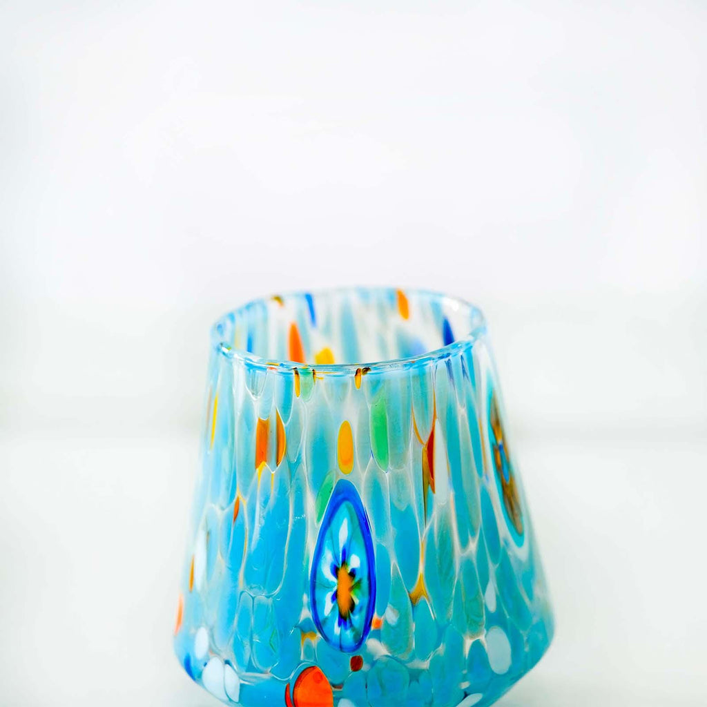 Murano Drinking Glass | Certified Murano Glass | Made in Italy | Water Glass | Collection B8