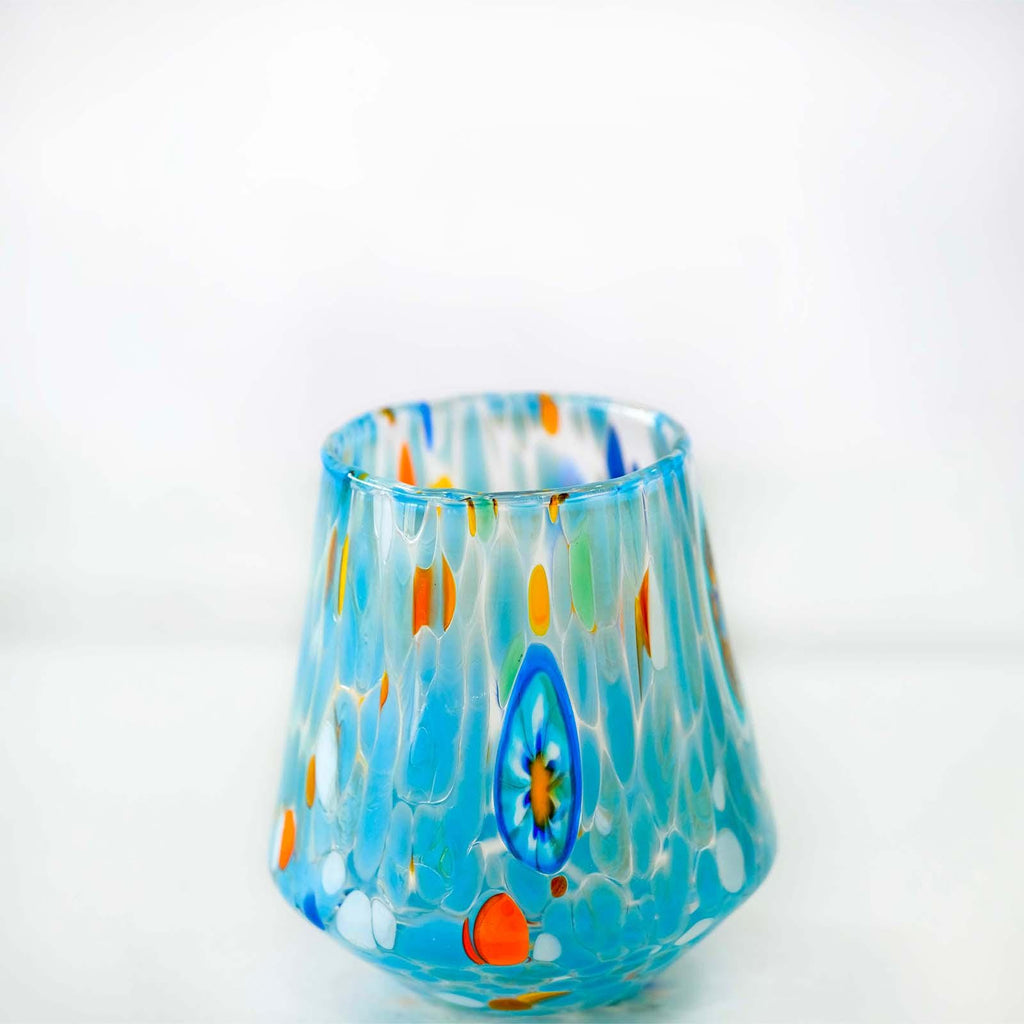 Murano Drinking Glass | Certified Murano Glass | Made in Italy | Water Glass | Collection B8