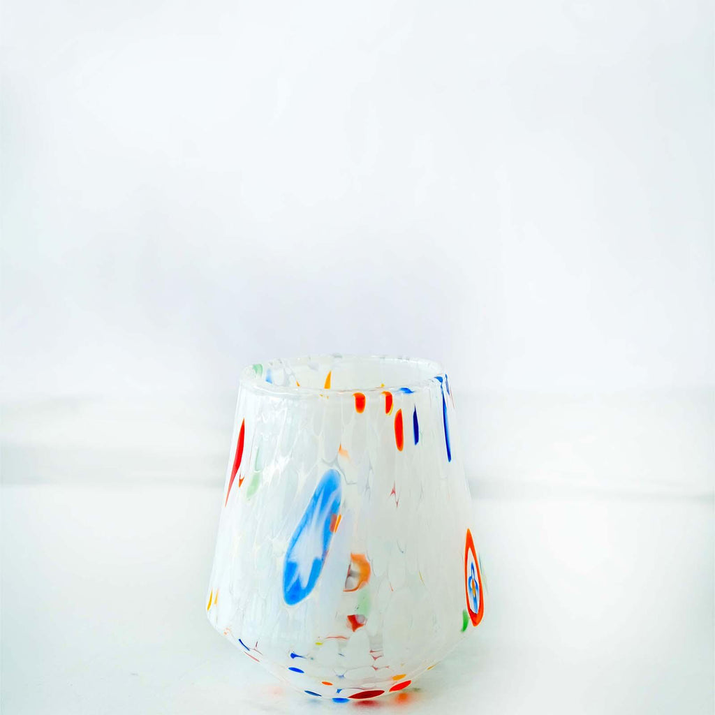Murano Drinking Glass | Certified Murano Glass | Made in Italy | Water Glass | Collection B8