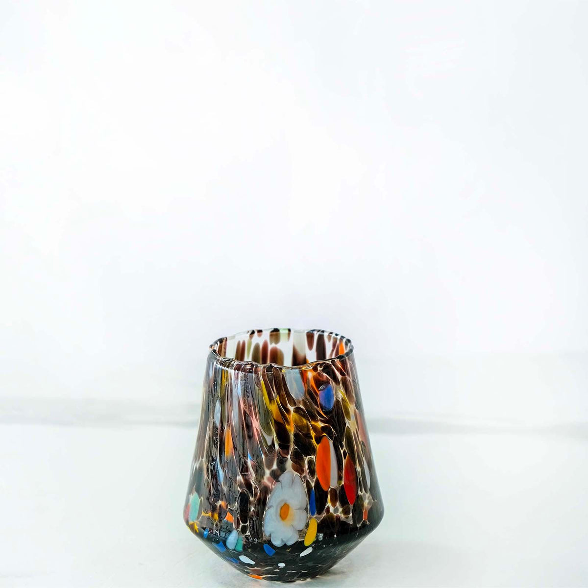 Murano Drinking Glass | Certified Murano Glass | Made in Italy | Water Glass | Collection B8