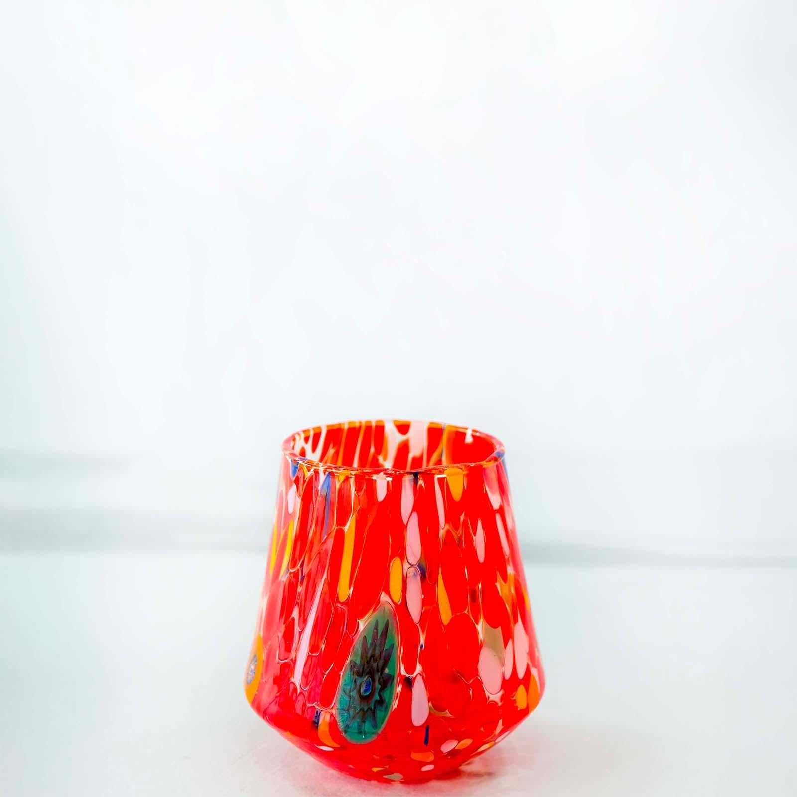 Murano Drinking Glass | Certified Murano Glass | Made in Italy | Water Glass | Collection B8
