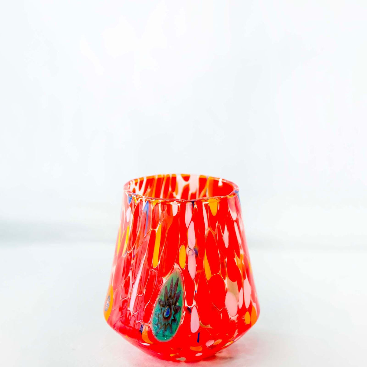 Murano Drinking Glass | Certified Murano Glass | Made in Italy | Water Glass | Collection B8