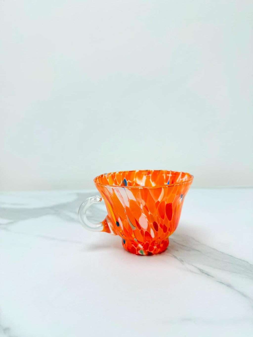Murano Glass Mug | Certified Murano Glass | Made in Italy | Handmade Mug | Collection Campanella