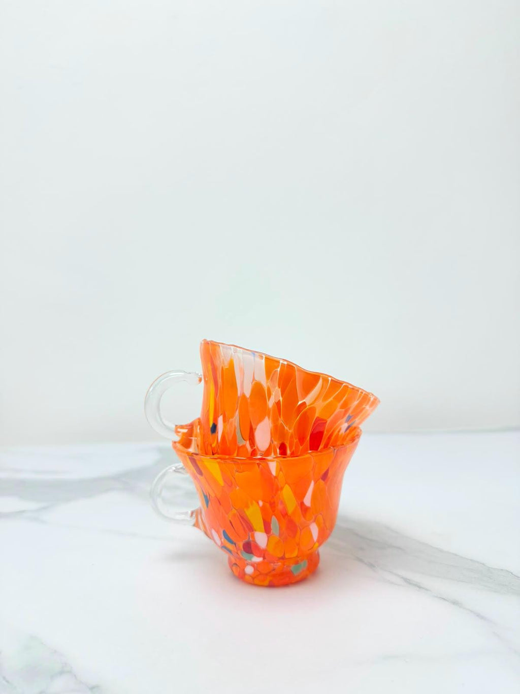 Murano Glass Mug | Certified Murano Glass | Made in Italy | Handmade Mug | Collection Campanella