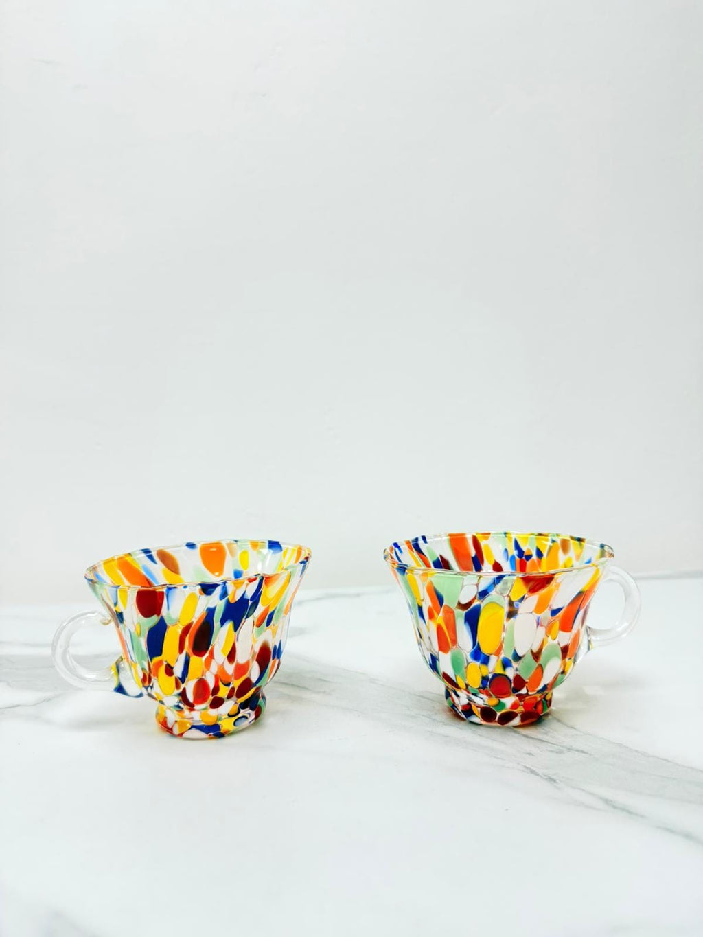 Murano Glass Mug | Certified Murano Glass | Made in Italy | Handmade Mug | Collection Campanella