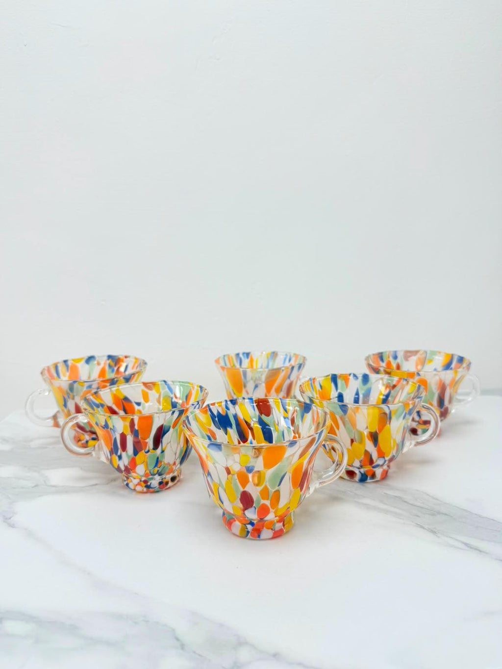 Murano Glass Mug | Certified Murano Glass | Made in Italy | Handmade Mug | Collection Campanella