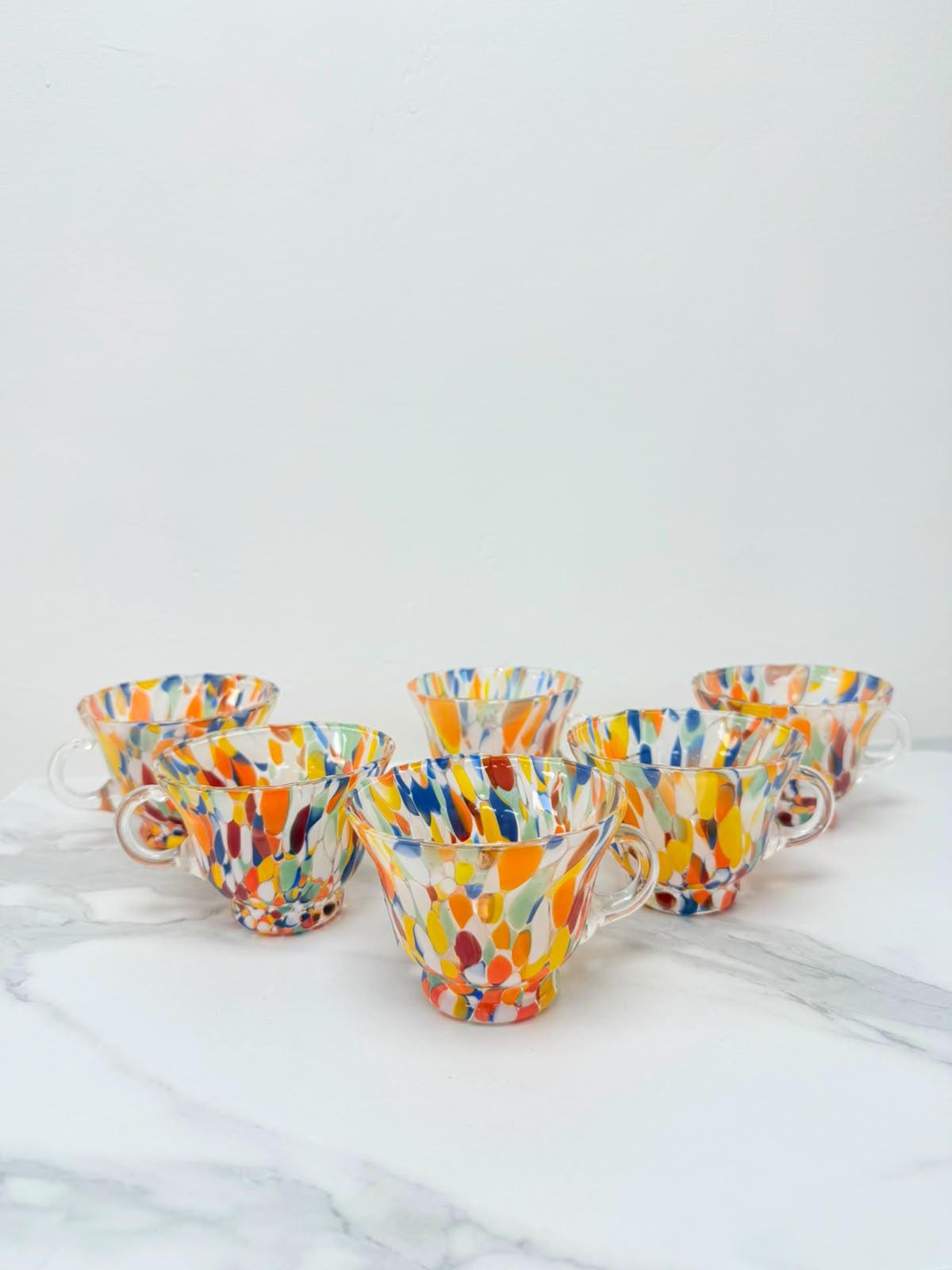 Murano Glass Mug | Certified Murano Glass | Made in Italy | Handmade Mug | Collection Campanella