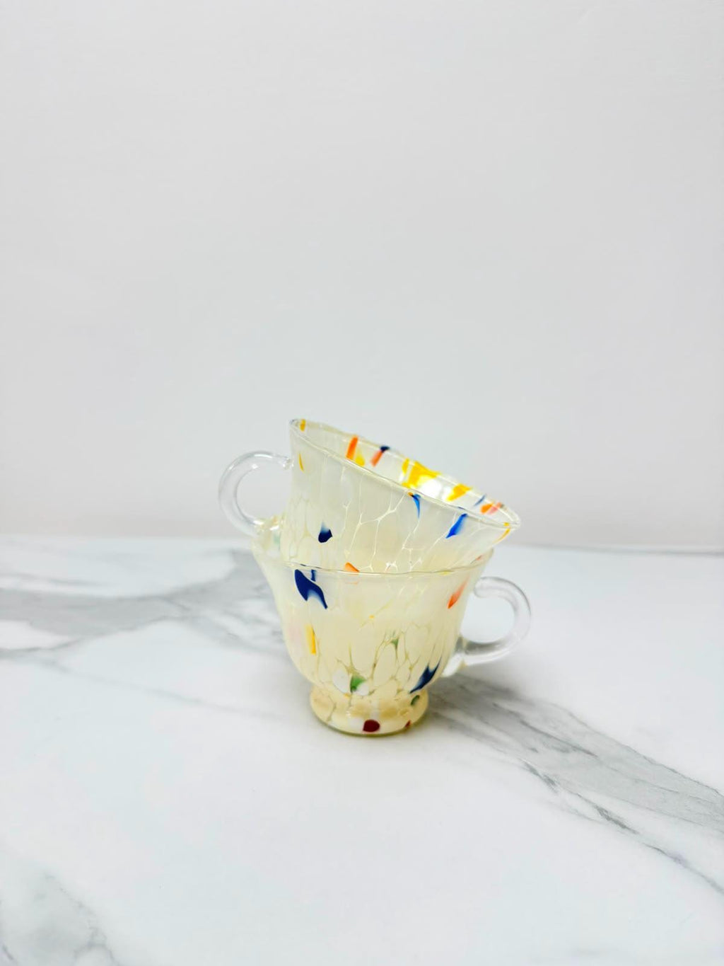 Murano Glass Mug | Certified Murano Glass | Made in Italy | Handmade Mug | Collection Campanella