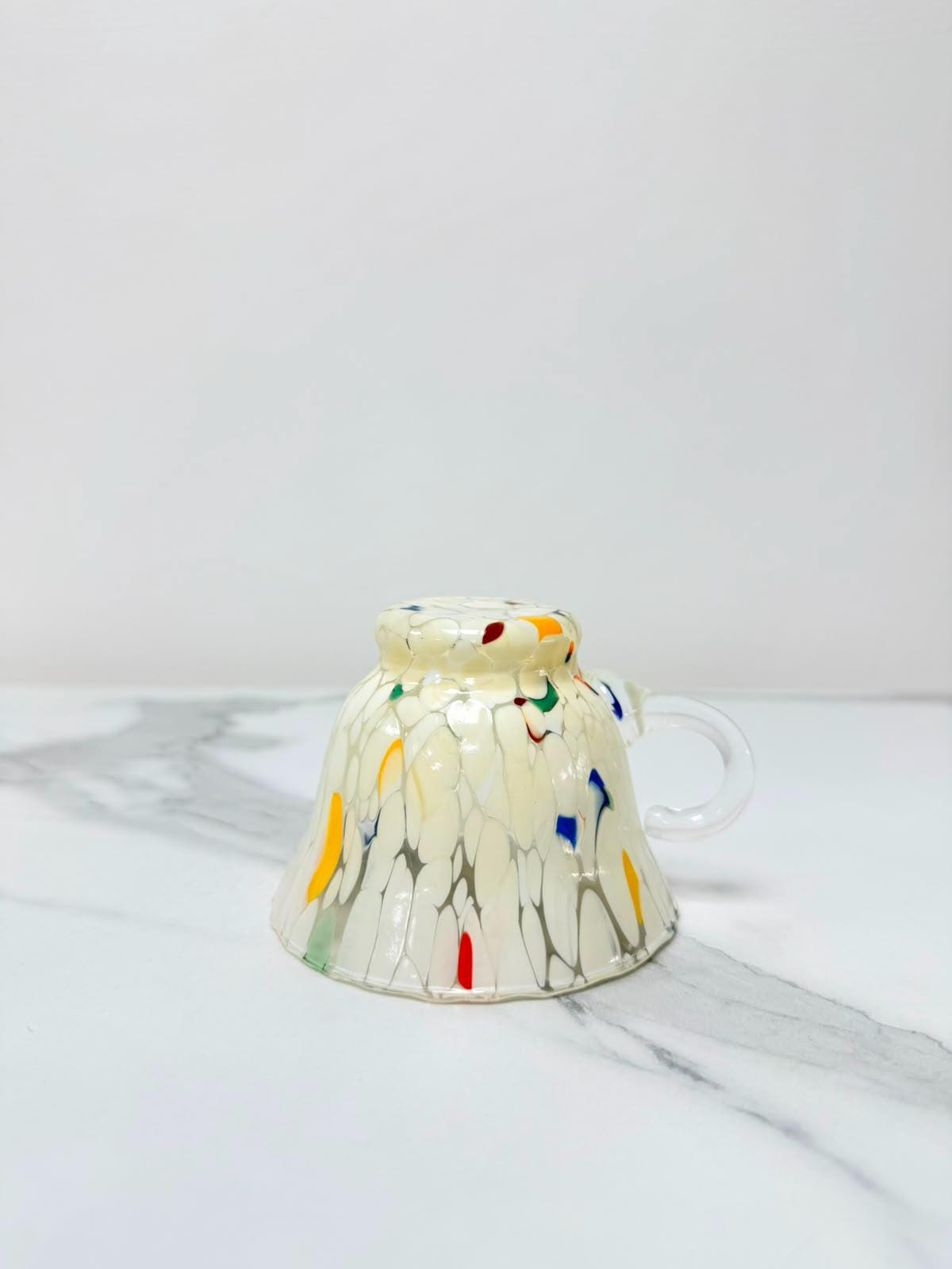 Murano Glass Mug | Certified Murano Glass | Made in Italy | Handmade Mug | Collection Campanella