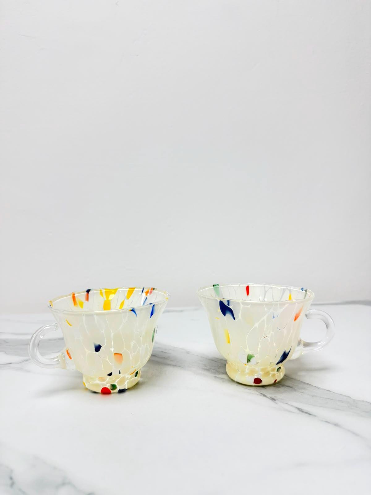 Murano Glass Mug | Certified Murano Glass | Made in Italy | Handmade Mug | Collection Campanella