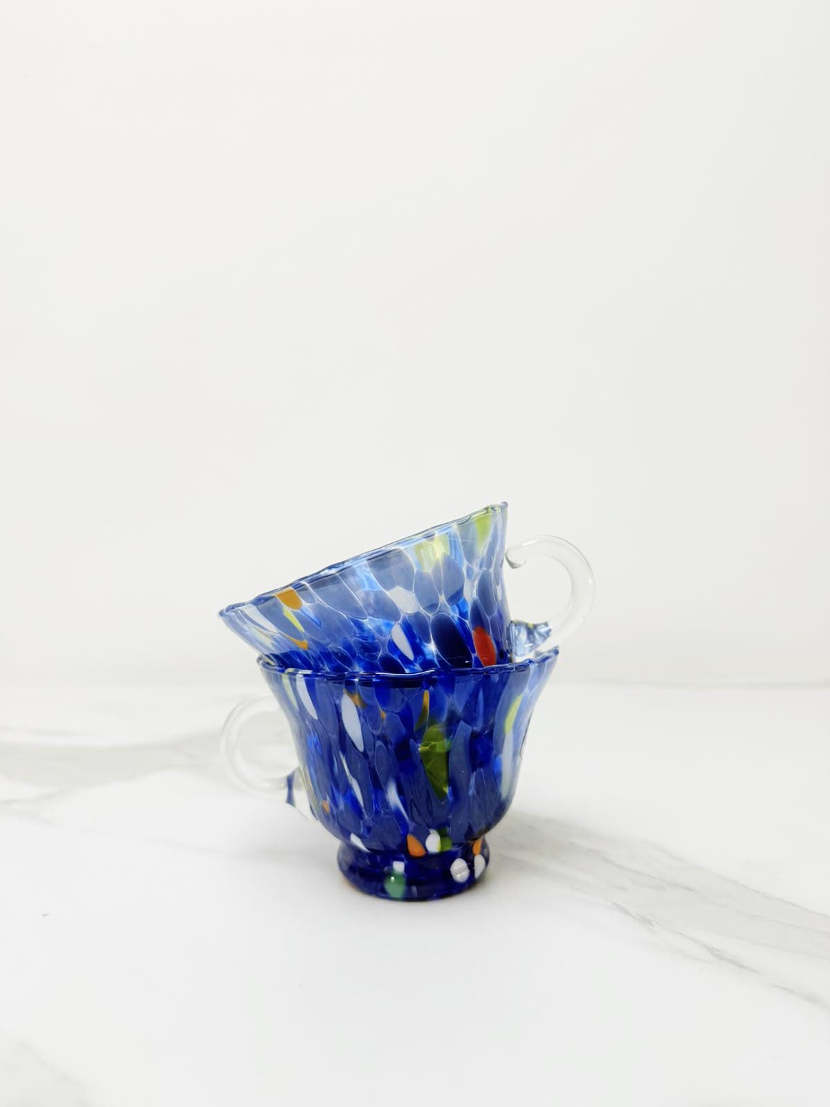Murano Glass Mug | Certified Murano Glass | Made in Italy | Handmade Mug | Collection Campanella