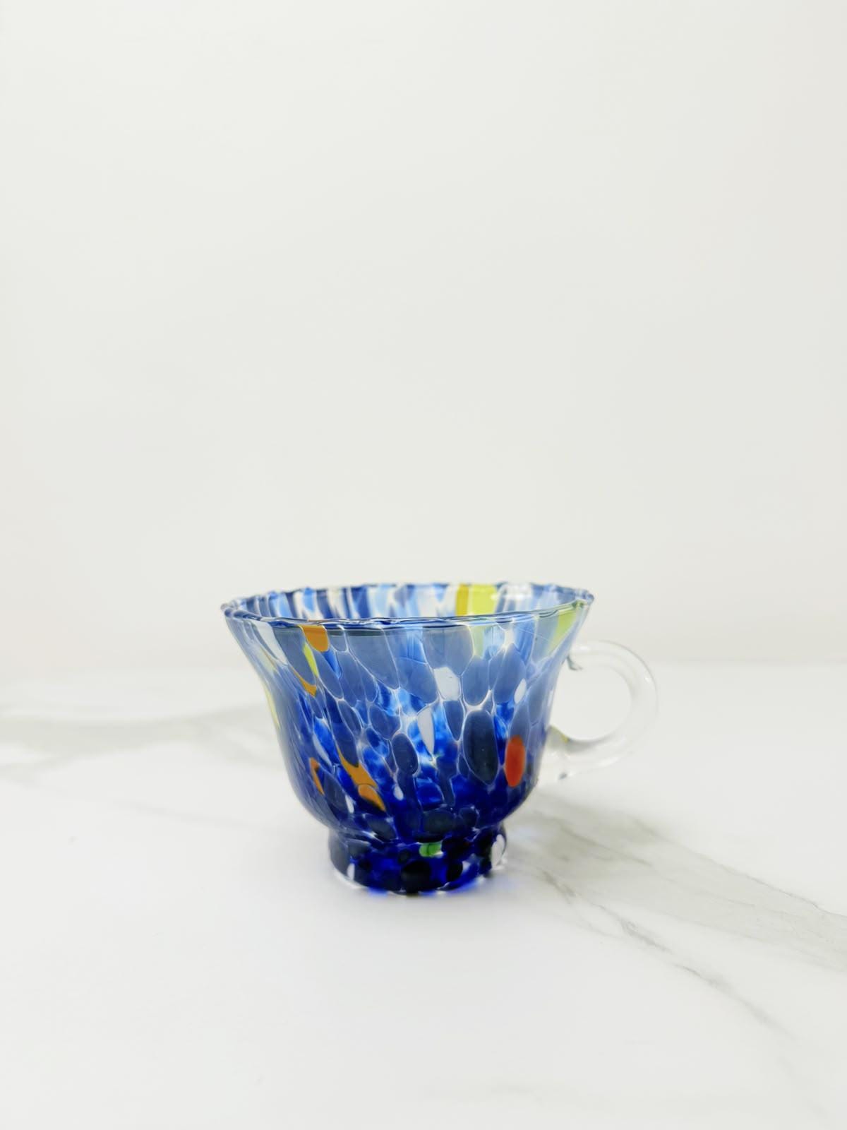 Murano Glass Mug | Certified Murano Glass | Made in Italy | Handmade Mug | Collection Campanella