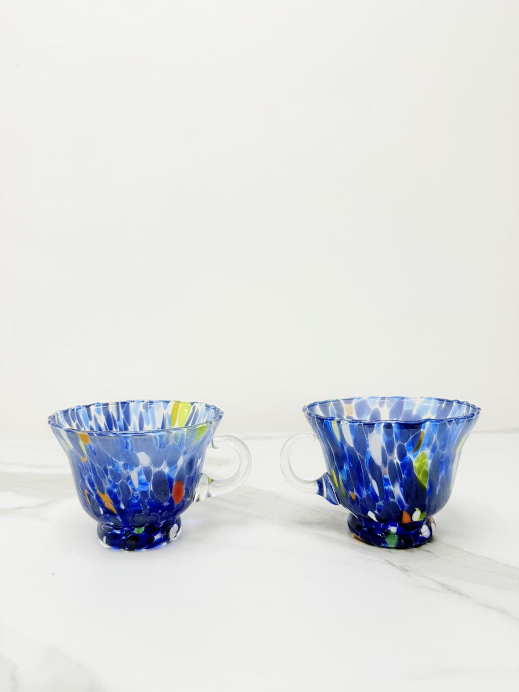 Murano Glass Mug | Certified Murano Glass | Made in Italy | Handmade Mug | Collection Campanella