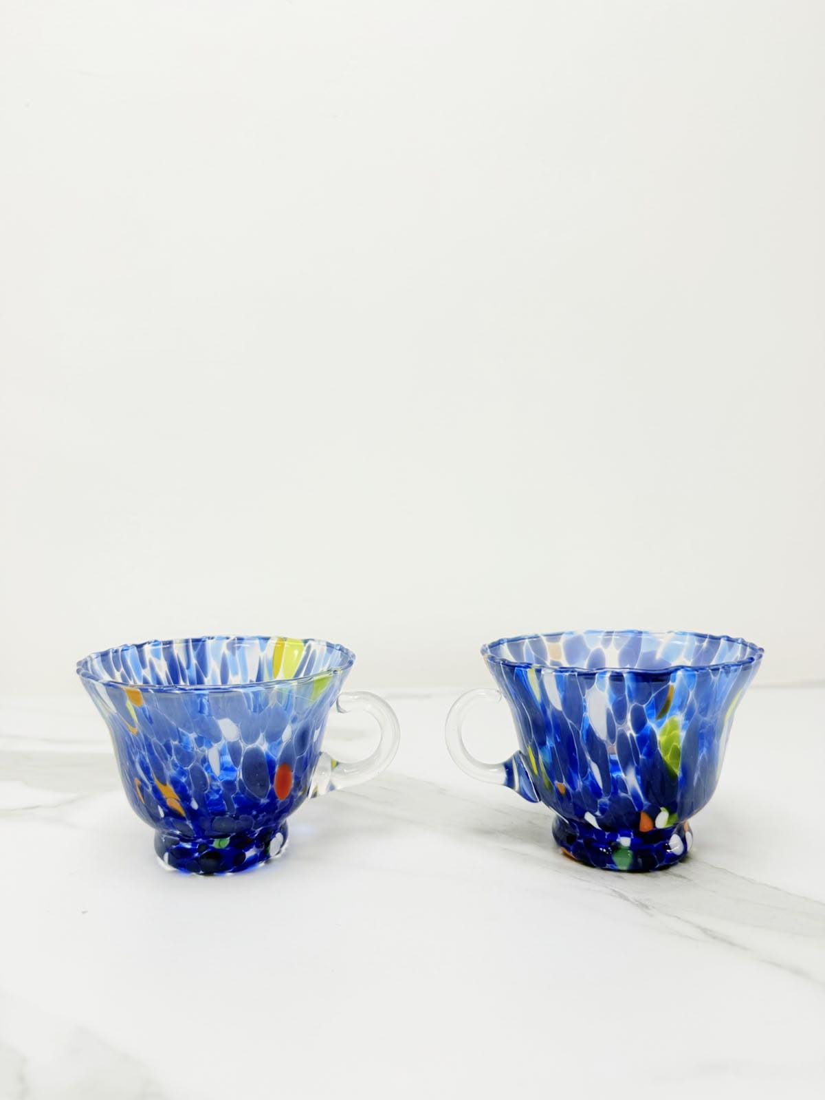 Murano Glass Mug | Certified Murano Glass | Made in Italy | Handmade Mug | Collection Campanella