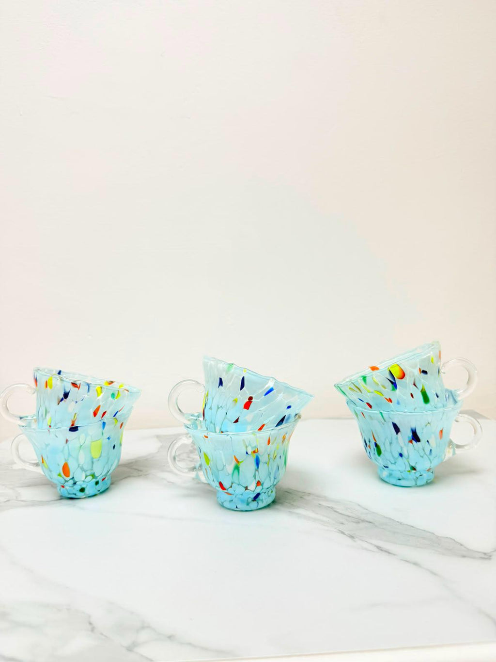 Murano Glass Mug | Certified Murano Glass | Made in Italy | Handmade Mug | Collection Campanella