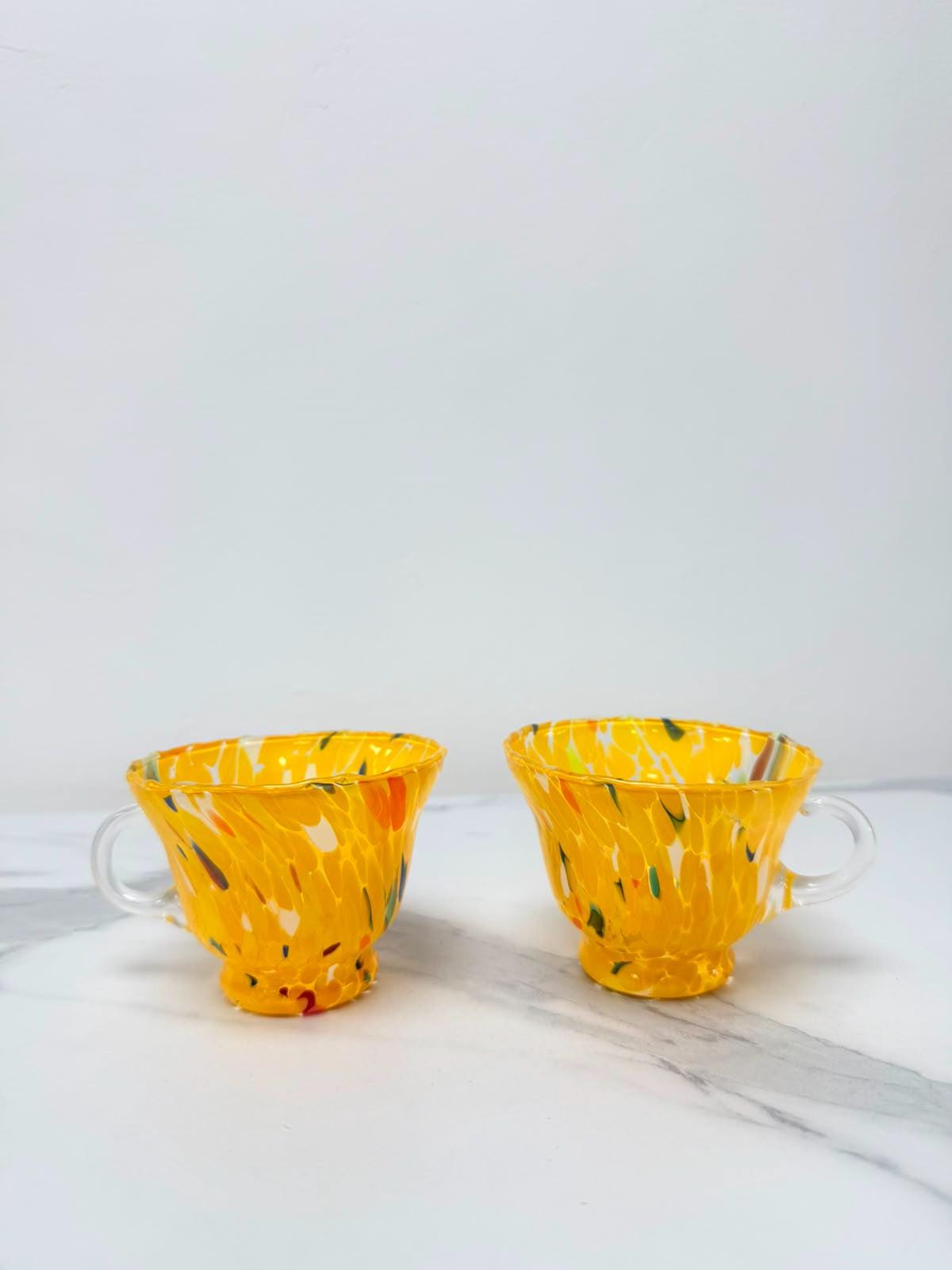 Murano Glass Mug | Certified Murano Glass | Made in Italy | Handmade Mug | Collection Campanella