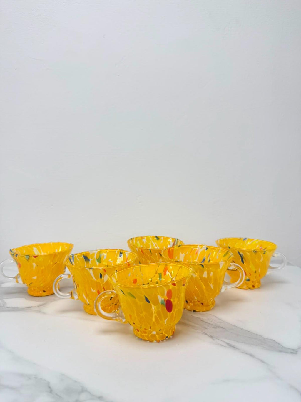 Murano Glass Mug | Certified Murano Glass | Made in Italy | Handmade Mug | Collection Campanella