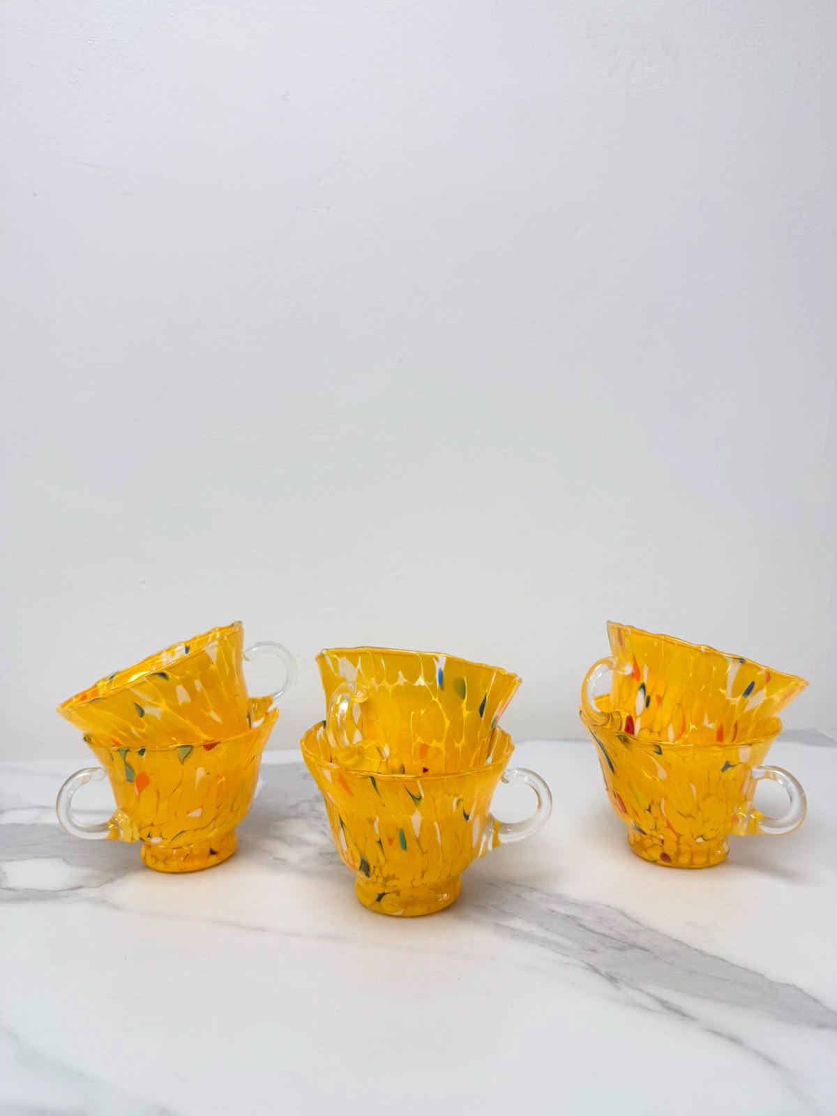 Murano Glass Mug | Certified Murano Glass | Made in Italy | Handmade Mug | Collection Campanella