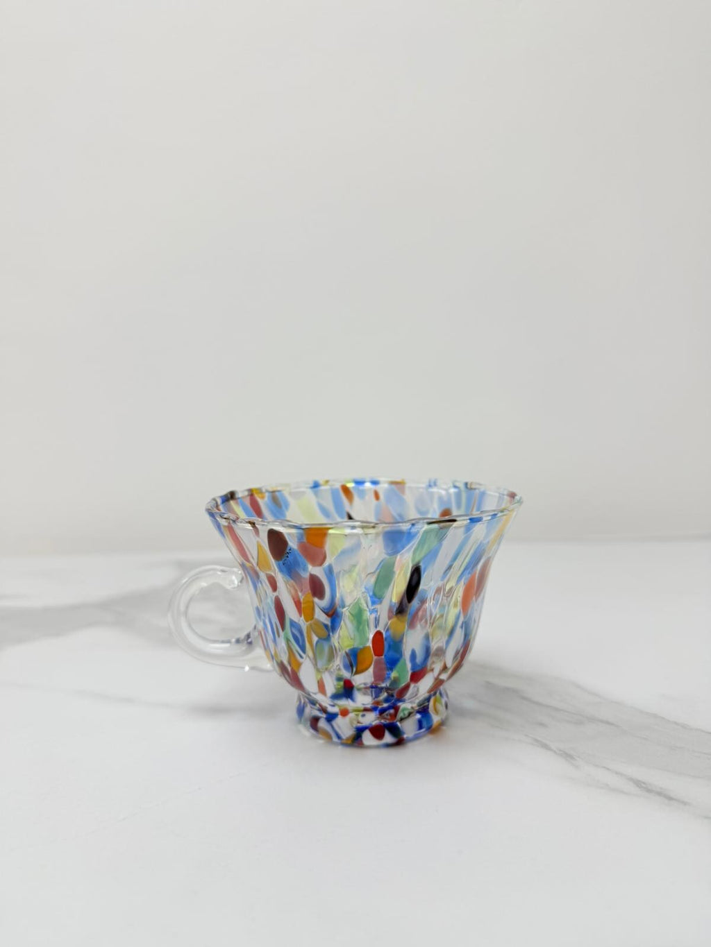 Murano Glass Mug | Certified Murano Glass | Made in Italy | Handmade Mug | Collection Campanella