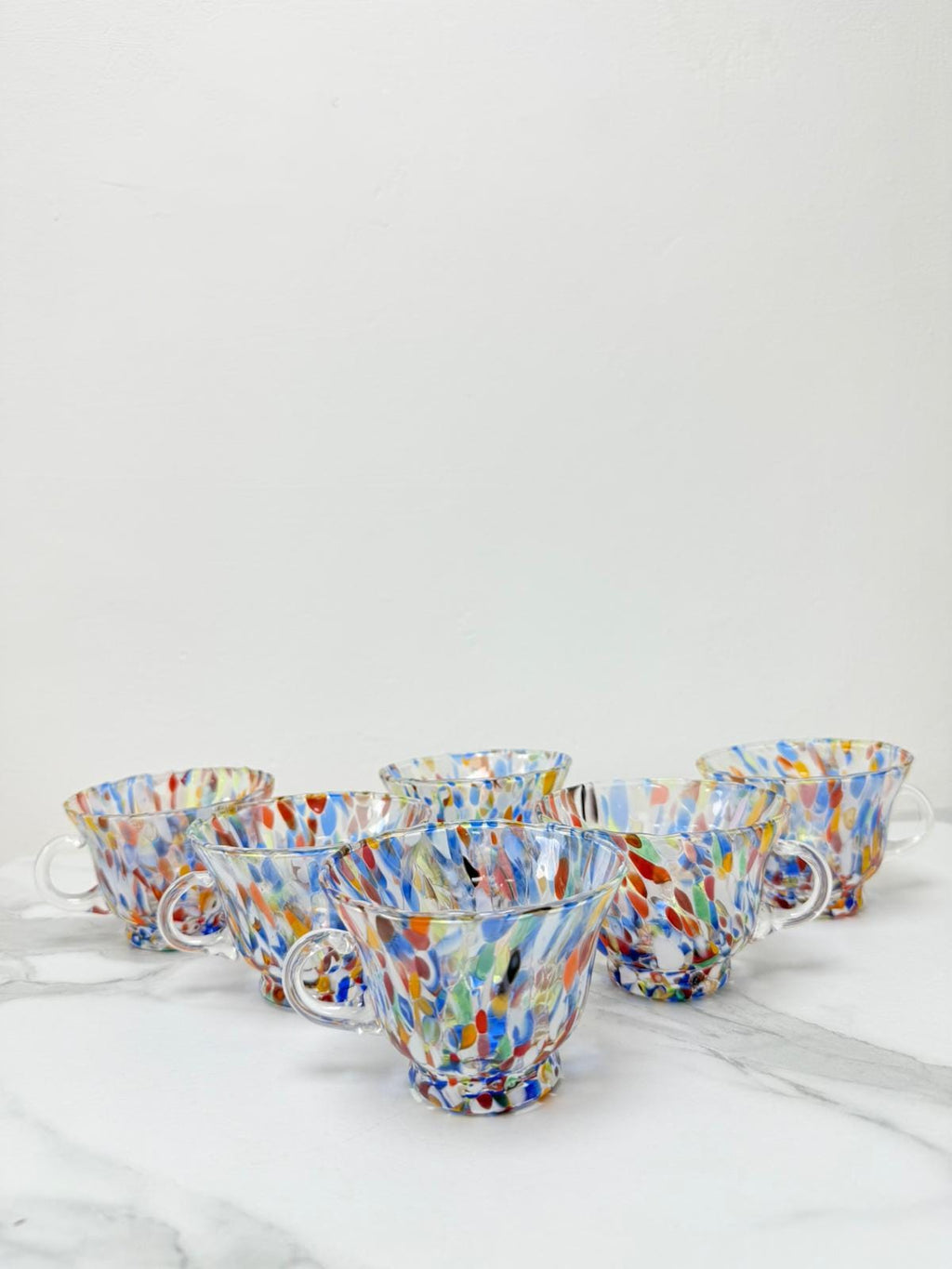 Murano Glass Mug | Certified Murano Glass | Made in Italy | Handmade Mug | Collection Campanella