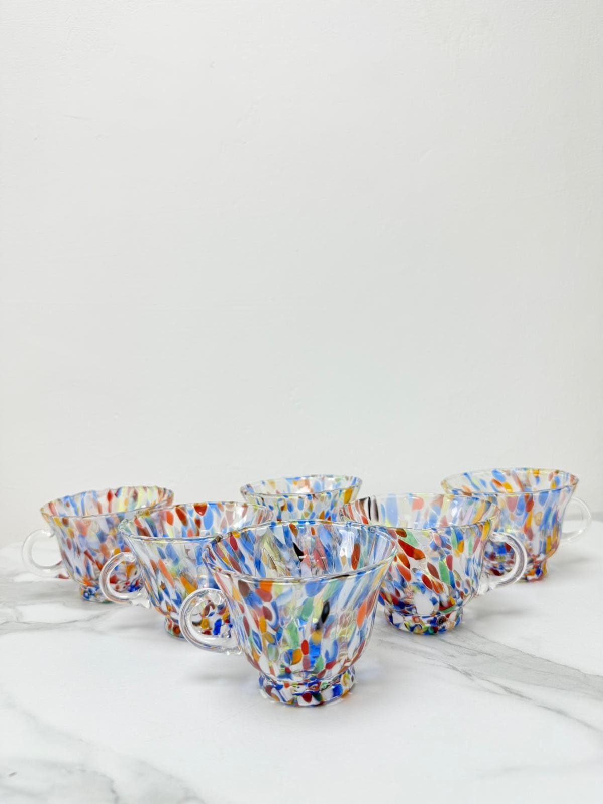 Murano Glass Mug | Certified Murano Glass | Made in Italy | Handmade Mug | Collection Campanella