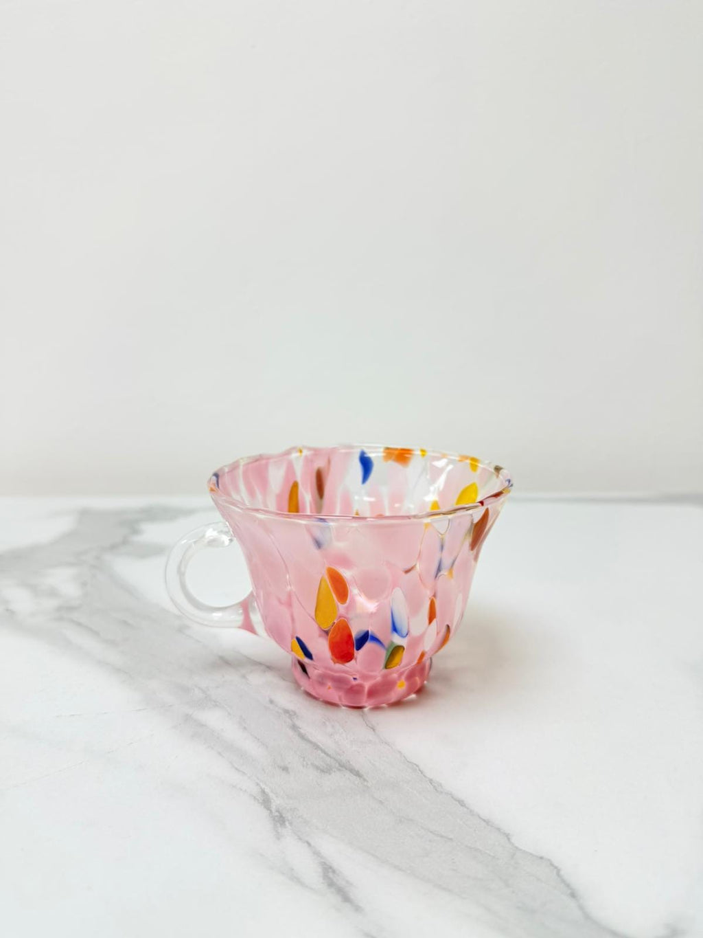 Murano Glass Mug | Certified Murano Glass | Made in Italy | Handmade Mug | Collection Campanella