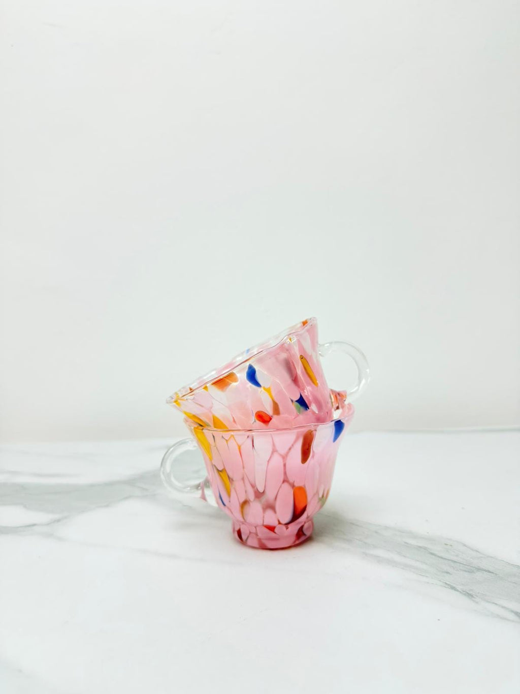 Murano Glass Mug | Certified Murano Glass | Made in Italy | Handmade Mug | Collection Campanella