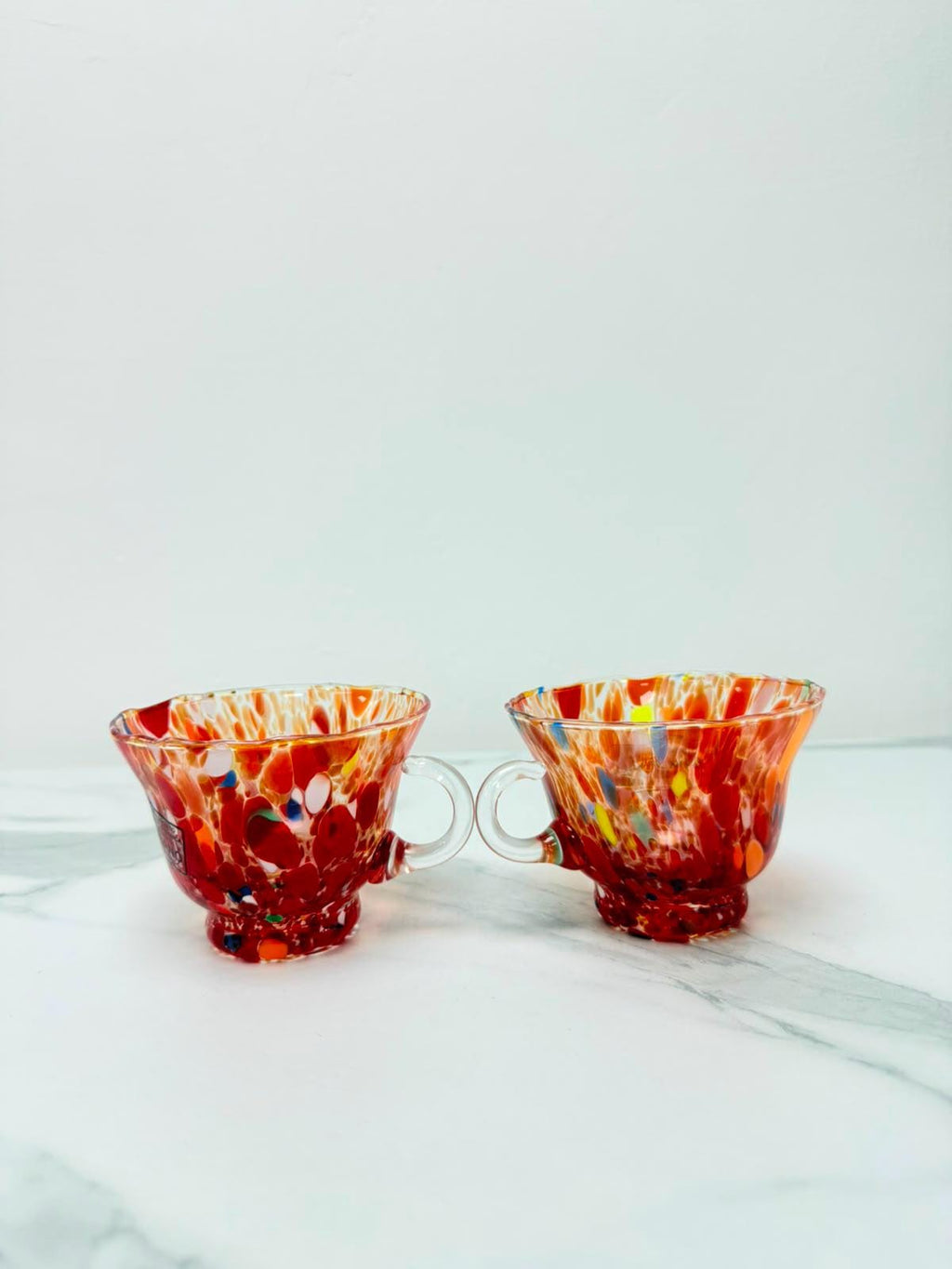 Murano Glass Mug | Certified Murano Glass | Made in Italy | Handmade Mug | Collection Campanella