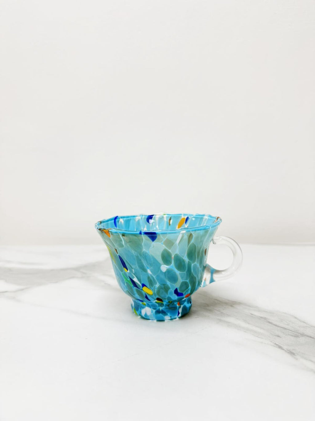 Murano Glass Mug | Certified Murano Glass | Made in Italy | Handmade Mug | Collection Campanella