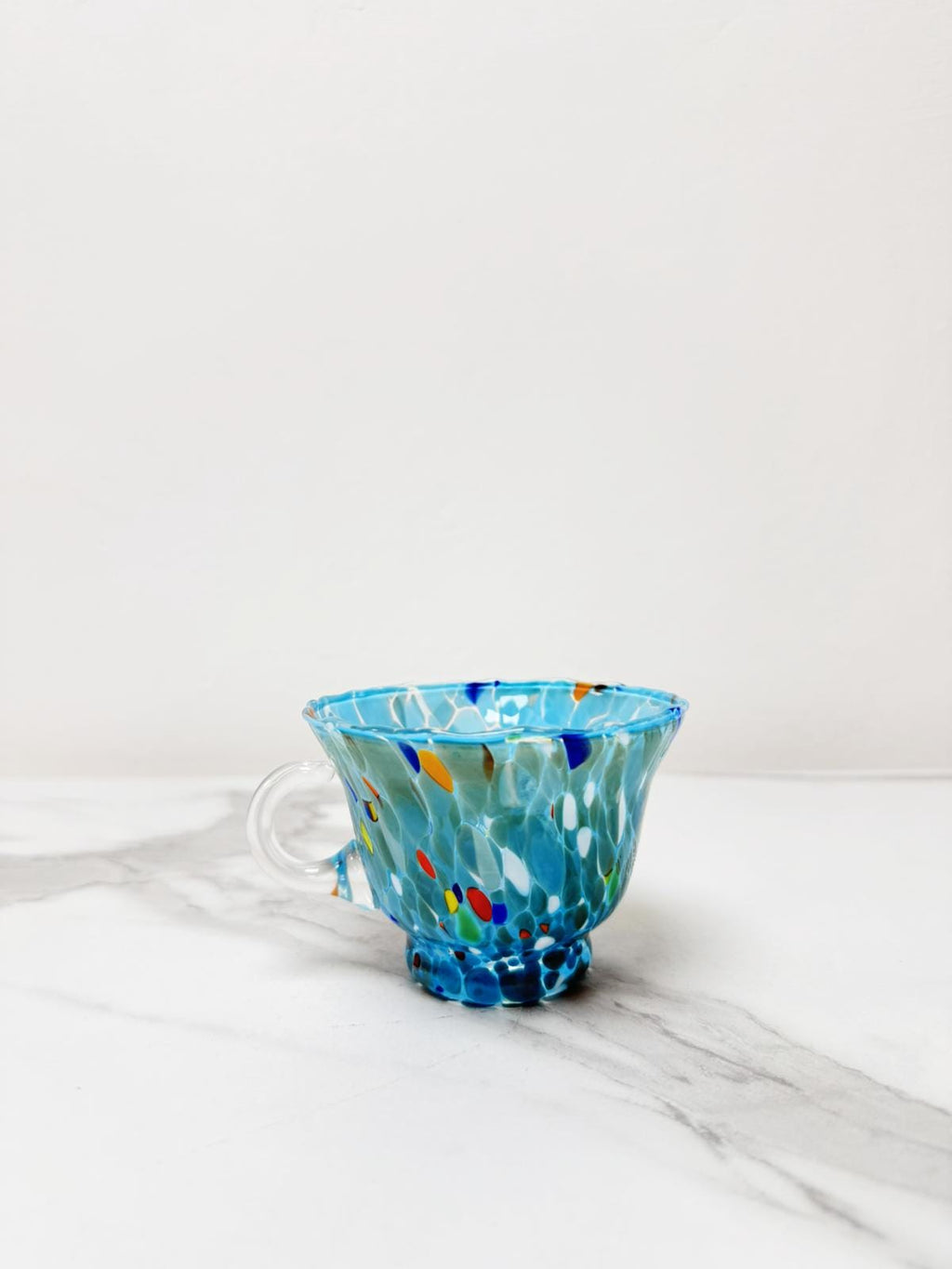 Murano Glass Mug | Certified Murano Glass | Made in Italy | Handmade Mug | Collection Campanella
