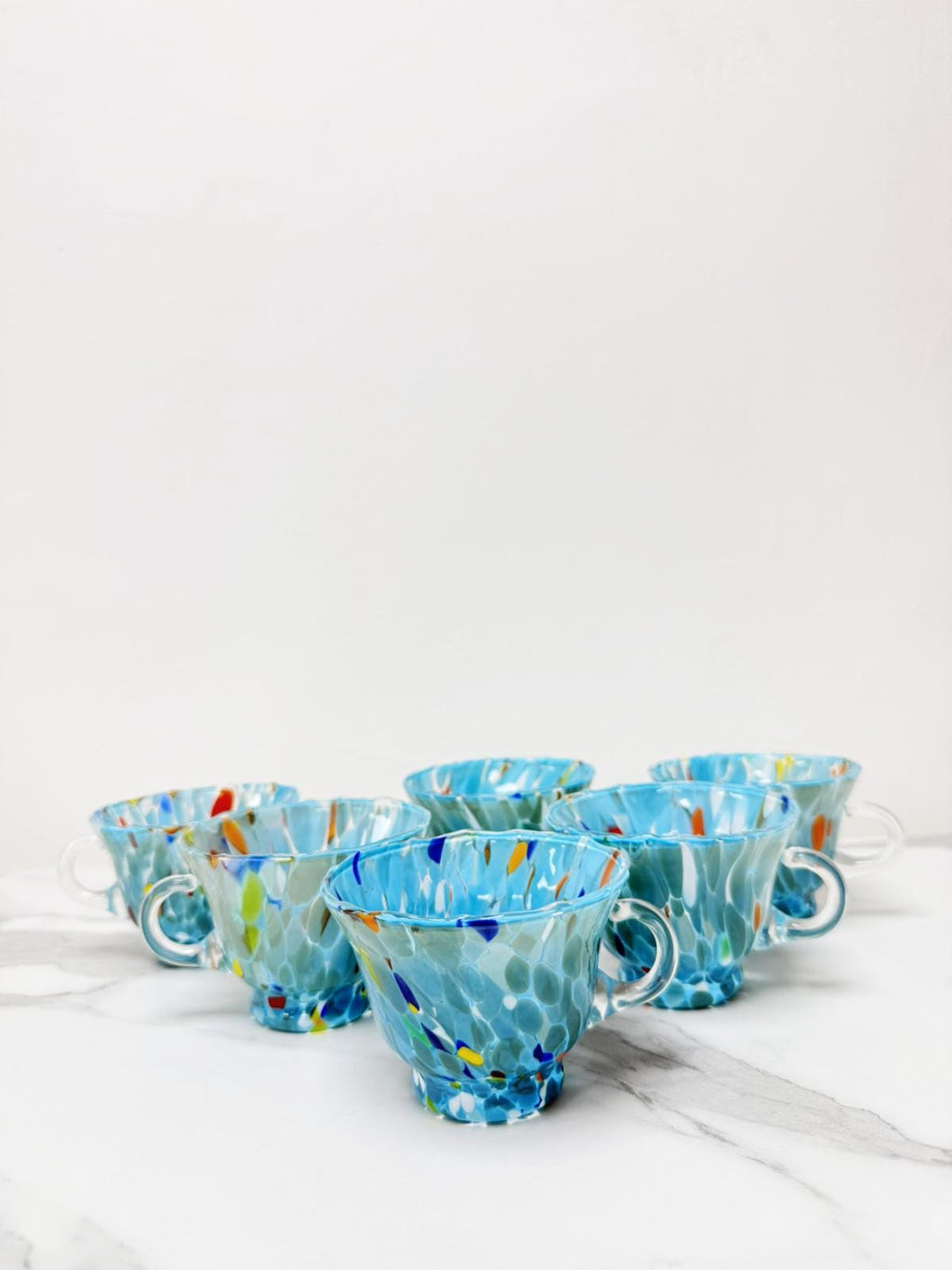 Murano Glass Mug | Certified Murano Glass | Made in Italy | Handmade Mug | Collection Campanella