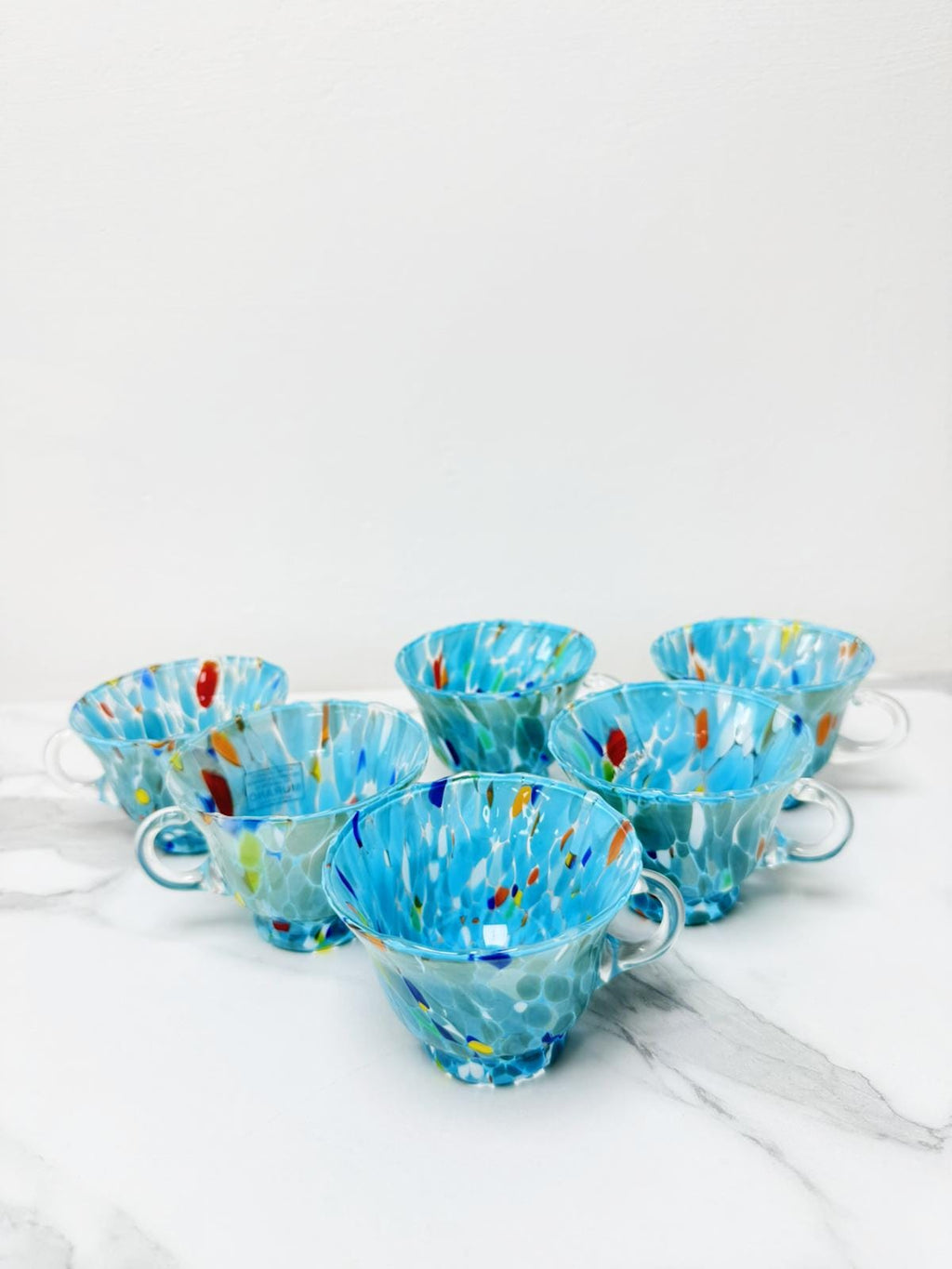 Murano Glass Mug | Certified Murano Glass | Made in Italy | Handmade Mug | Collection Campanella