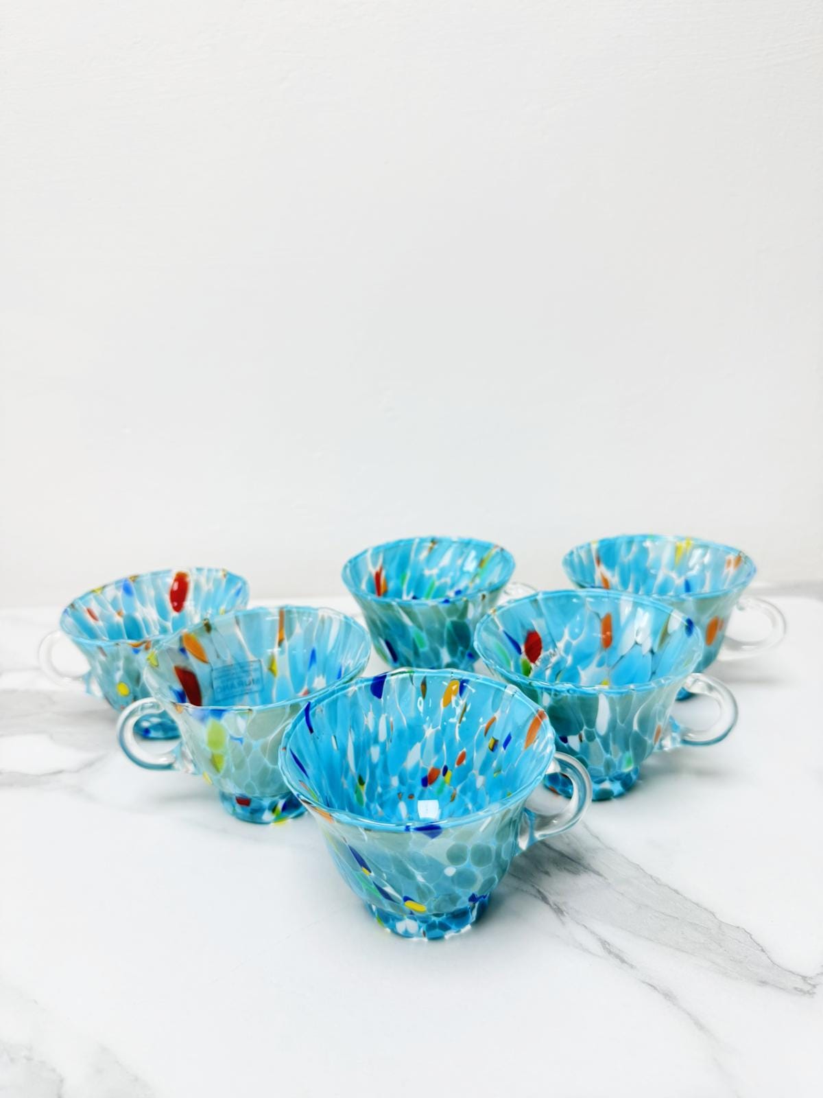 Murano Glass Mug | Certified Murano Glass | Made in Italy | Handmade Mug | Collection Campanella