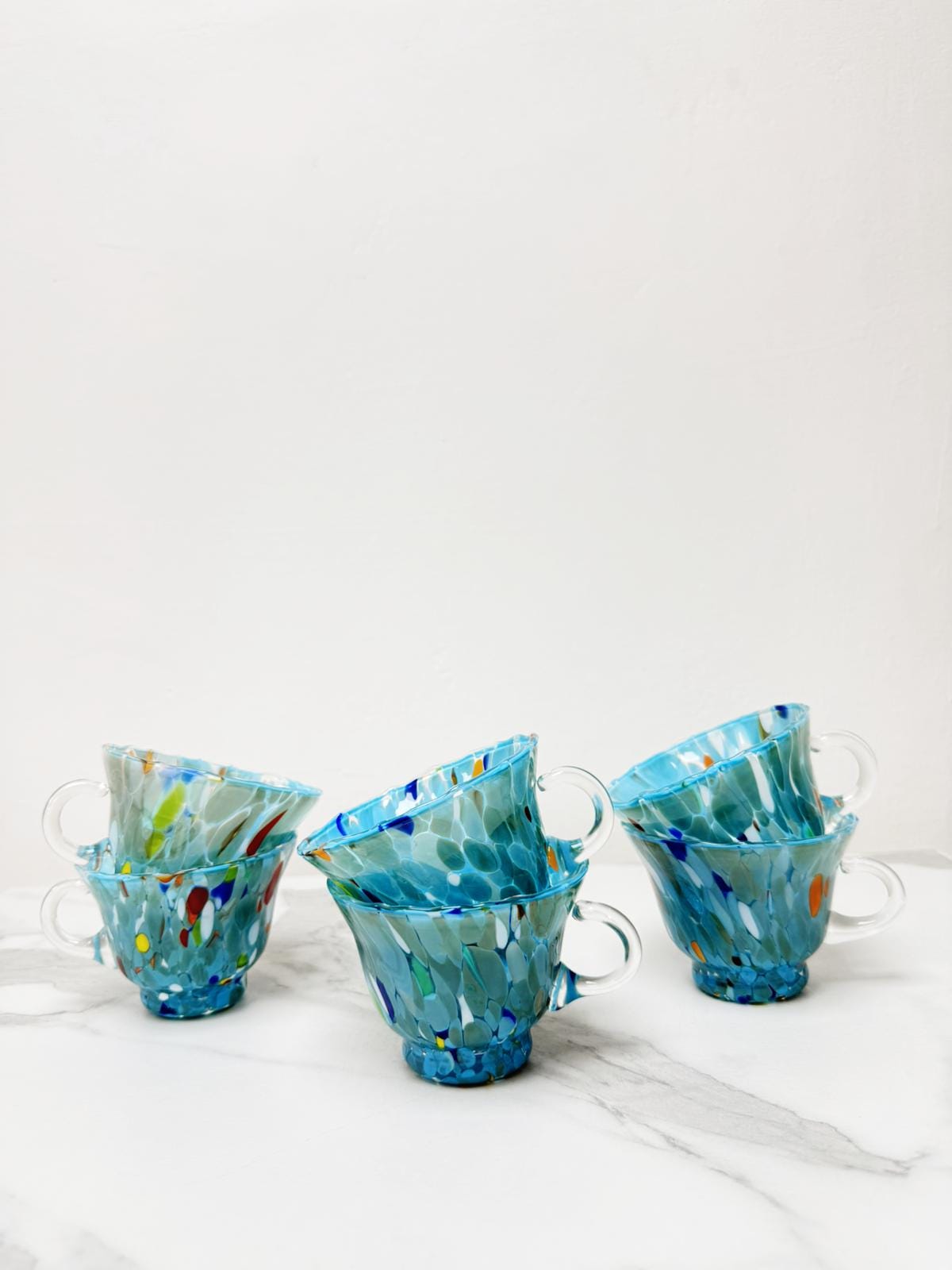 Murano Glass Mug | Certified Murano Glass | Made in Italy | Handmade Mug | Collection Campanella
