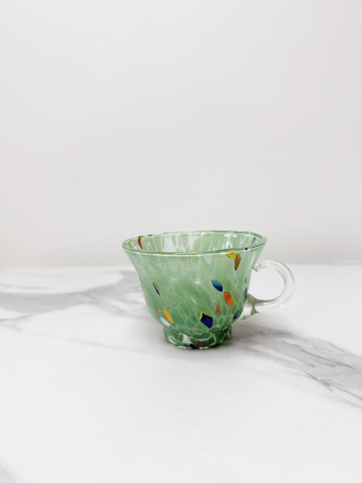 Murano Glass Mug | Certified Murano Glass | Made in Italy | Handmade Mug | Collection Campanella