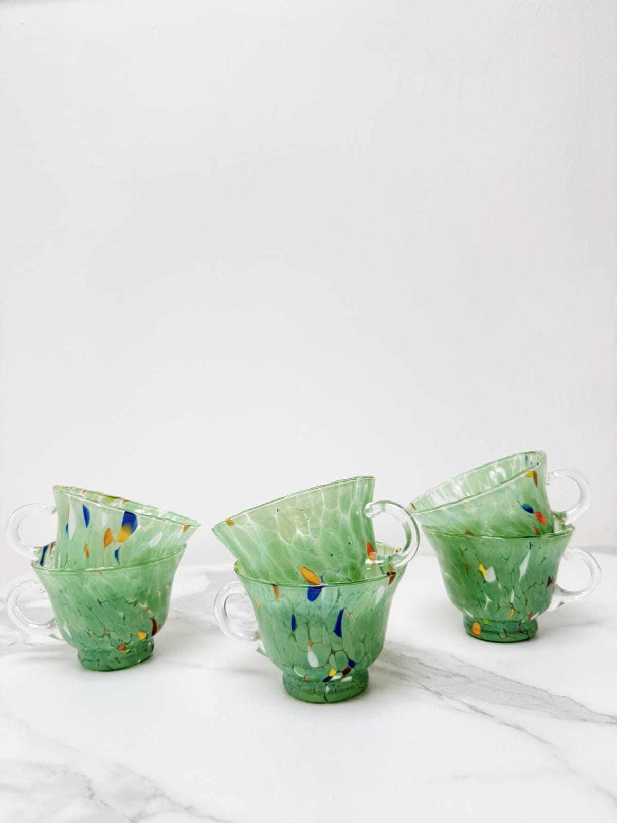 Murano Glass Mug | Certified Murano Glass | Made in Italy | Handmade Mug | Collection Campanella