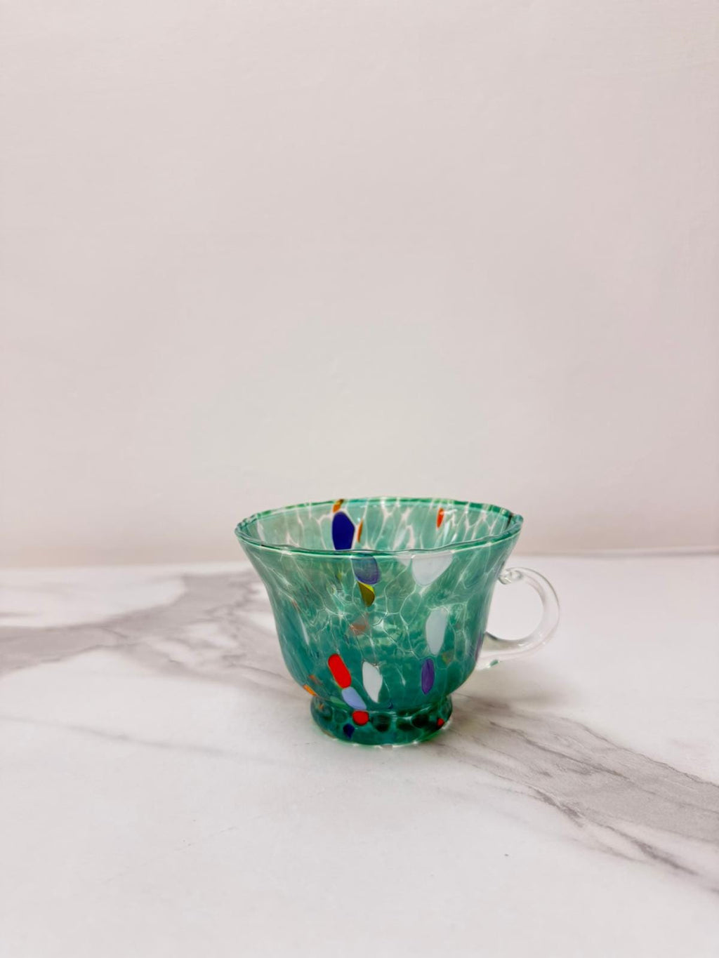 Murano Glass Mug | Certified Murano Glass | Made in Italy | Handmade Mug | Collection Campanella