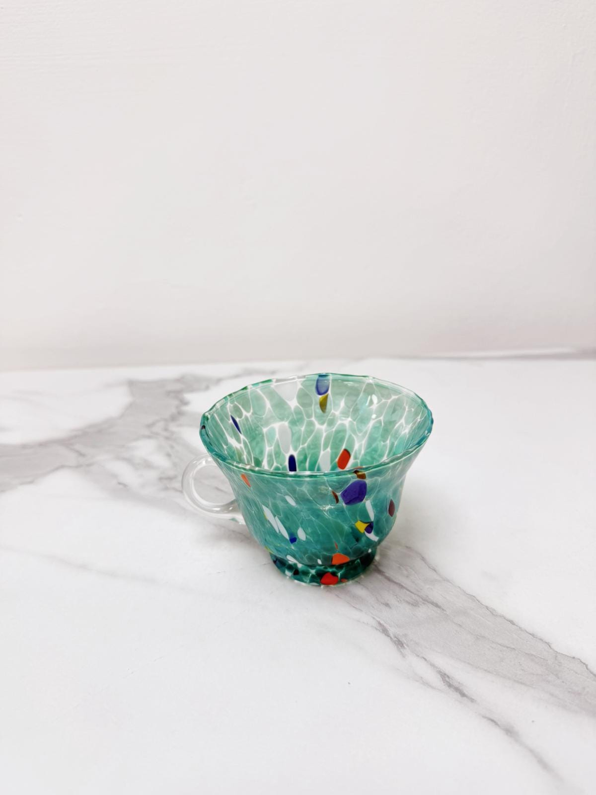 Murano Glass Mug | Certified Murano Glass | Made in Italy | Handmade Mug | Collection Campanella