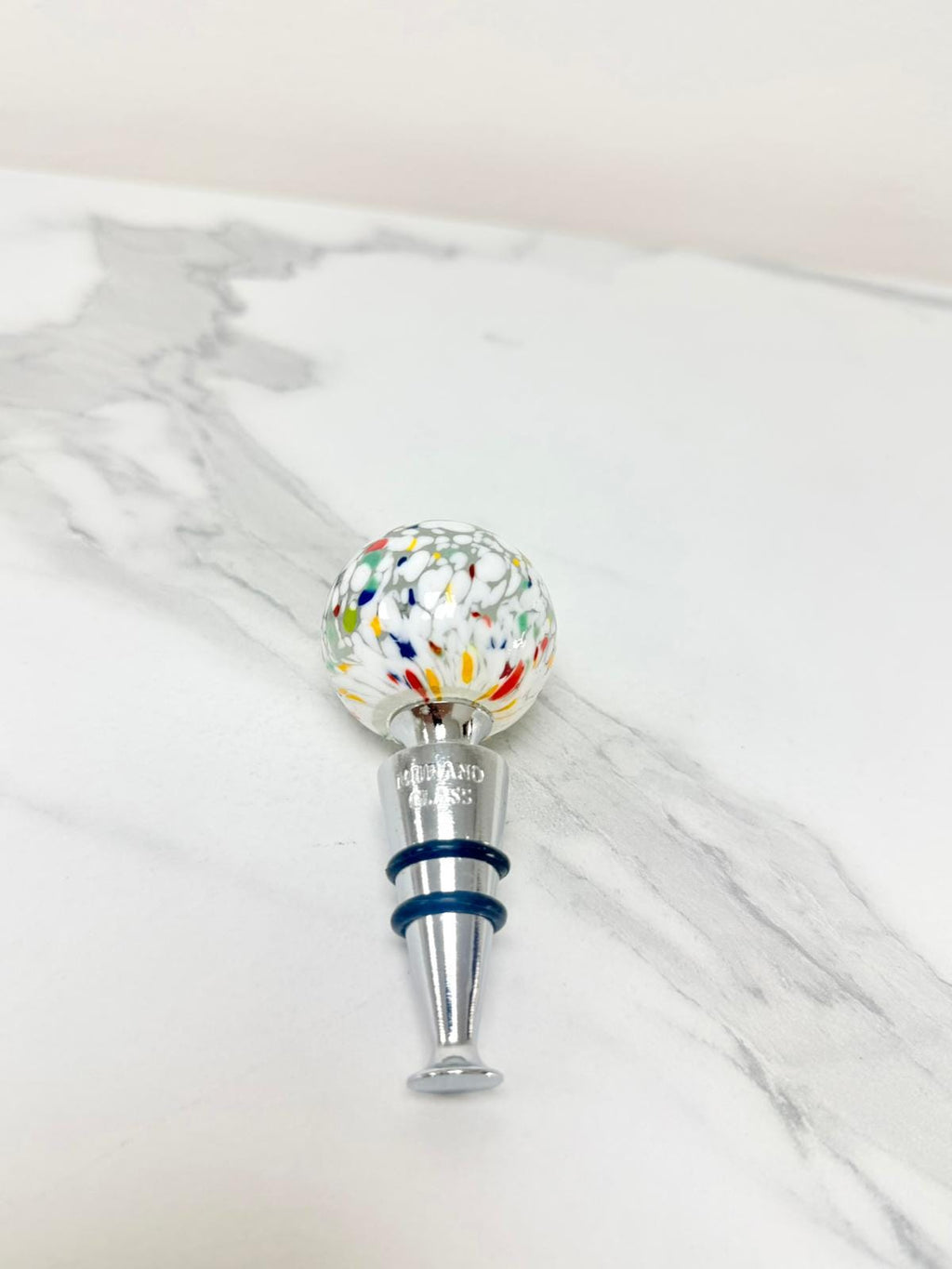 Murano Bottle Stopper | Certified Murano Glass | Made in Italy | Decorative Bottle Stopper
