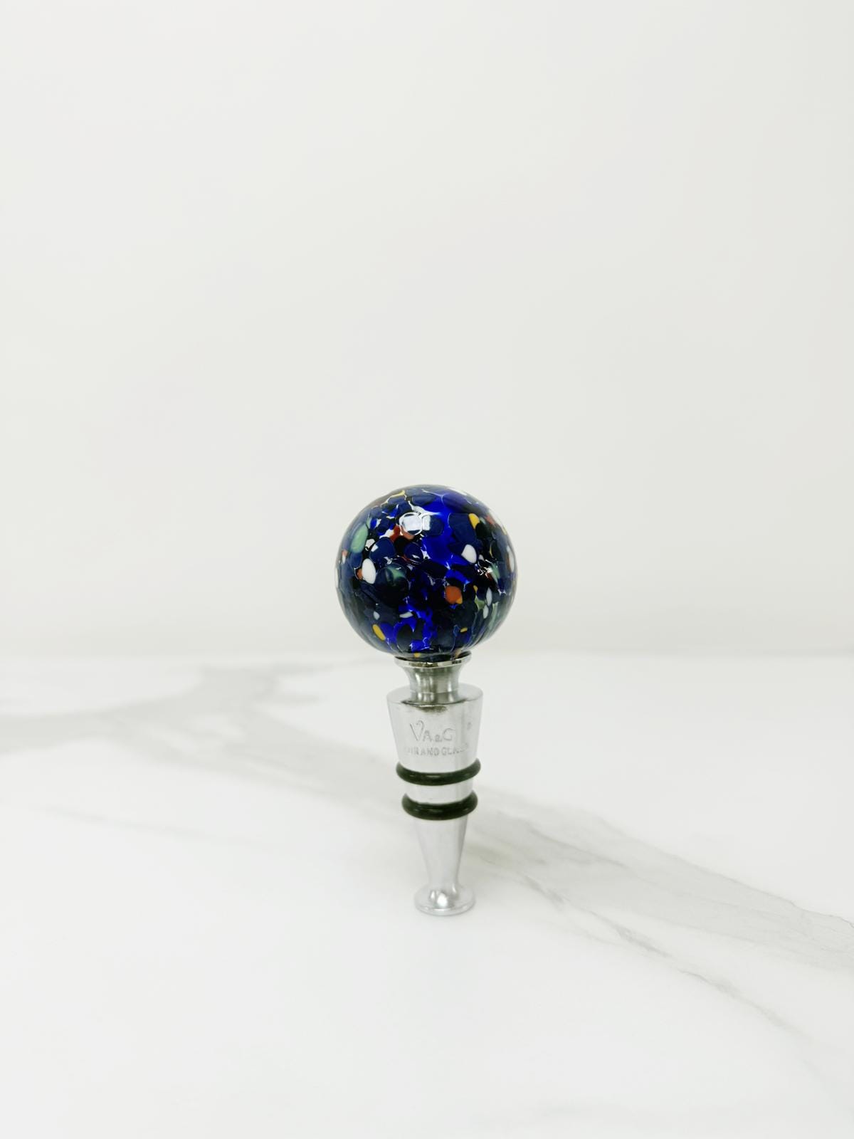 Murano Bottle Stopper | Certified Murano Glass | Made in Italy | Decorative Bottle Stopper