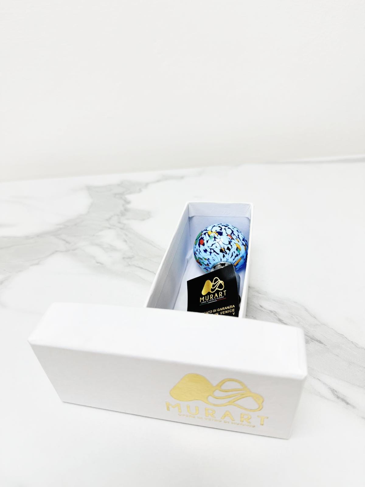 Murano Bottle Stopper | Certified Murano Glass | Made in Italy | Decorative Bottle Stopper