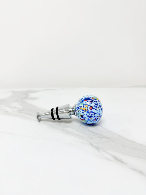 Murano Bottle Stopper | Certified Murano Glass | Made in Italy | Decorative Bottle Stopper