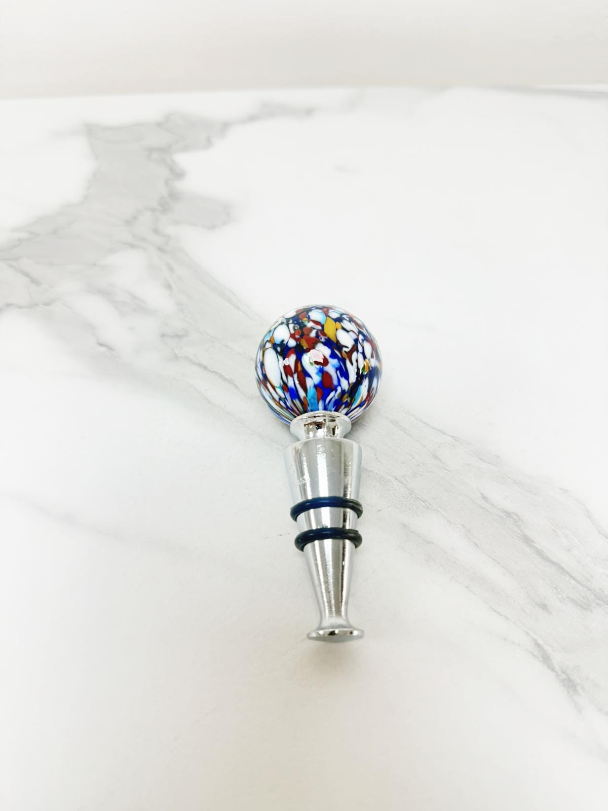 Murano Bottle Stopper | Certified Murano Glass | Made in Italy | Decorative Bottle Stopper