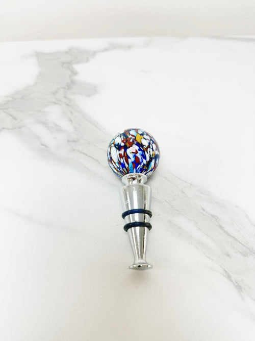 Murano Bottle Stopper | Certified Murano Glass | Made in Italy | Decorative Bottle Stopper