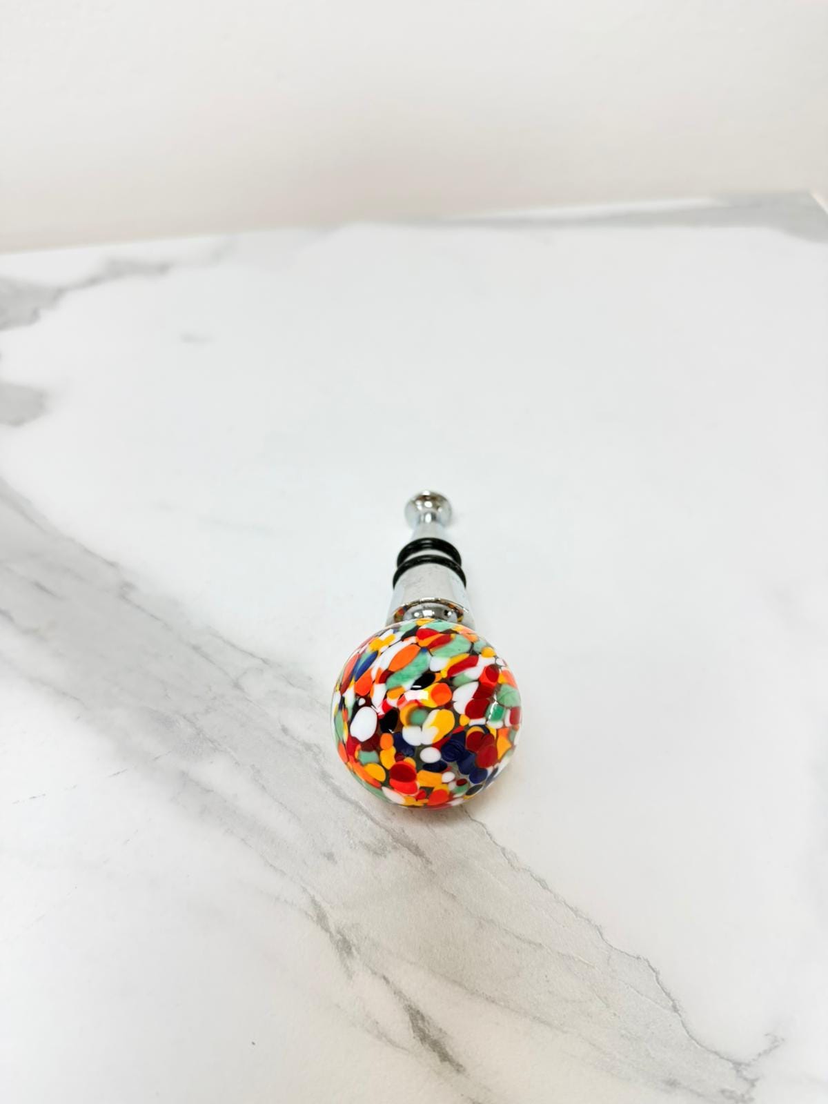 Murano Bottle Stopper | Certified Murano Glass | Made in Italy | Decorative Bottle Stopper