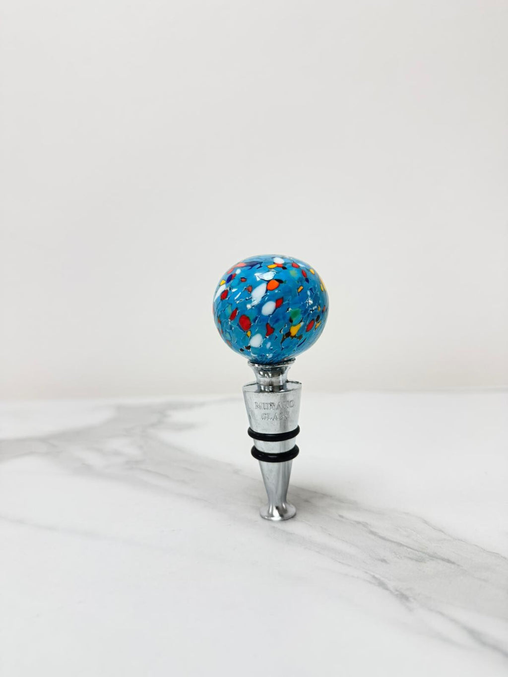 Murano Bottle Stopper | Certified Murano Glass | Made in Italy | Decorative Bottle Stopper