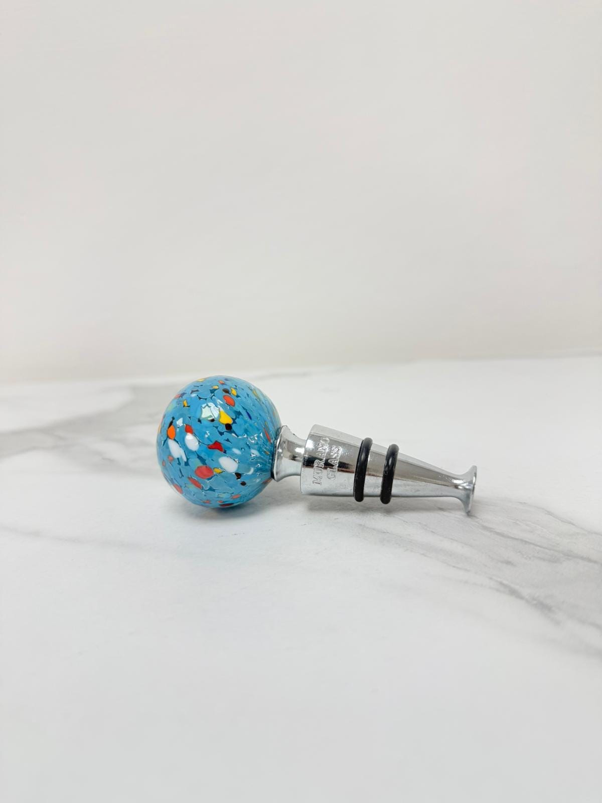 Murano Bottle Stopper | Certified Murano Glass | Made in Italy | Decorative Bottle Stopper